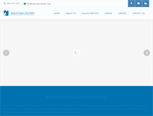 Tablet Screenshot of inductioncenter.com